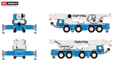 Miniatura Liebherr Ltm Transgrua Wsi Models Escala