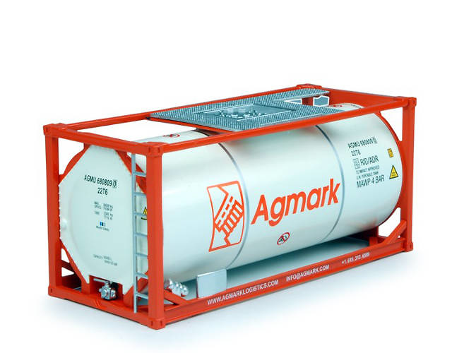 Agmark 20ft ISO tankcontainer Tekno 65276 Masstab 1/50 