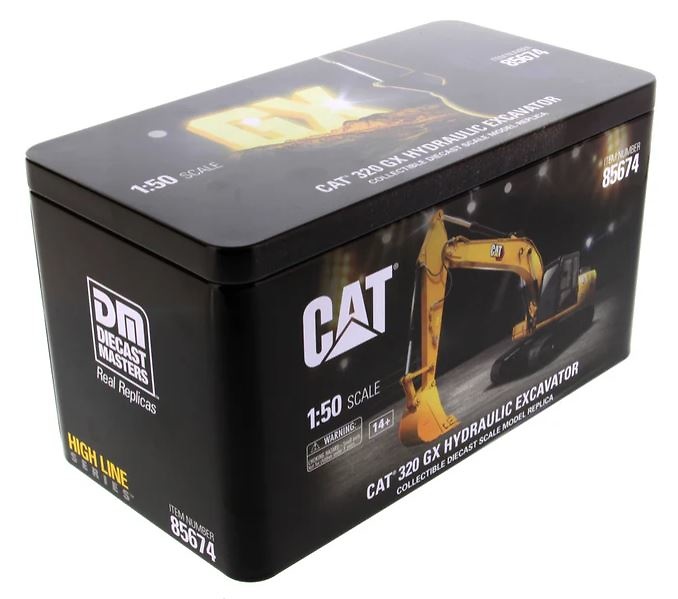 Cat 320GX Hydraulikbagger Diecast Masters 85674 im Maßstab 1:50 