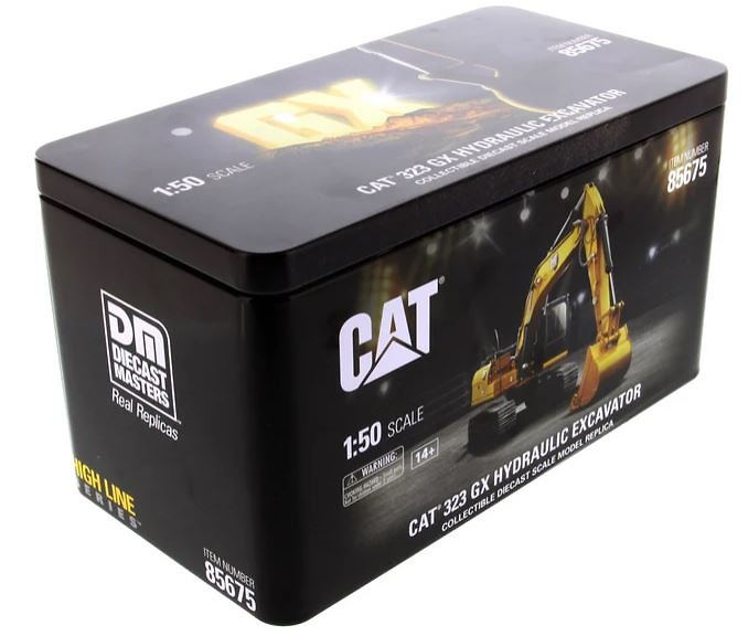 Cat 323GX Hydraulikbagger Diecast Masters 85675 im Maßstab 1:50 