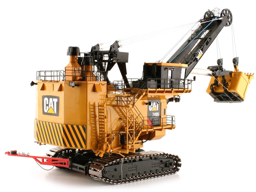 Caterpillar CAT 7495 Bagger, Twh Collectibles 01378 Masstab 1/50 