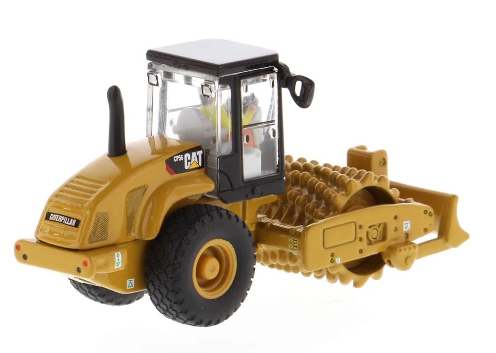 Caterpillar CP56 Stampffußtrommel-Vibrations-Bodenverdichter Diecast Masters 85247 Masstab 1/87 