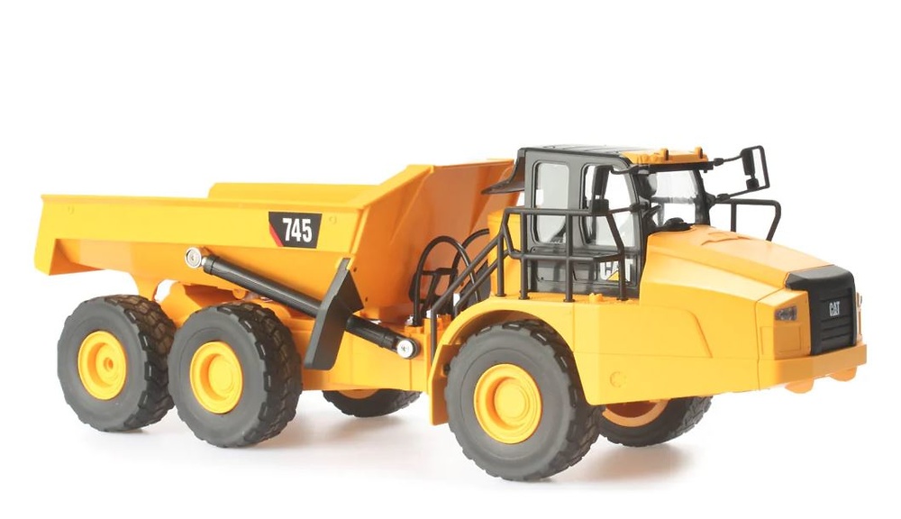 Caterpillar Cat 745 Knickgelenk Dumper mit Funkfernsteuerung Diecast Masters 25004 