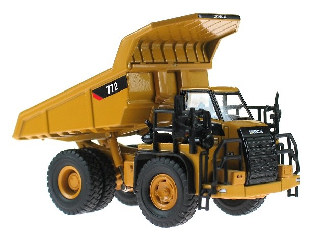 Caterpillar Dumper CAT 772, Norscot 55261 Masstab 1/87 