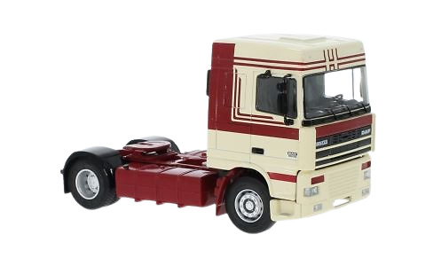 Daf 95 XF 430 beige/rot - Premium ClassiXXs PCL47111 - Maßstab 1/43 