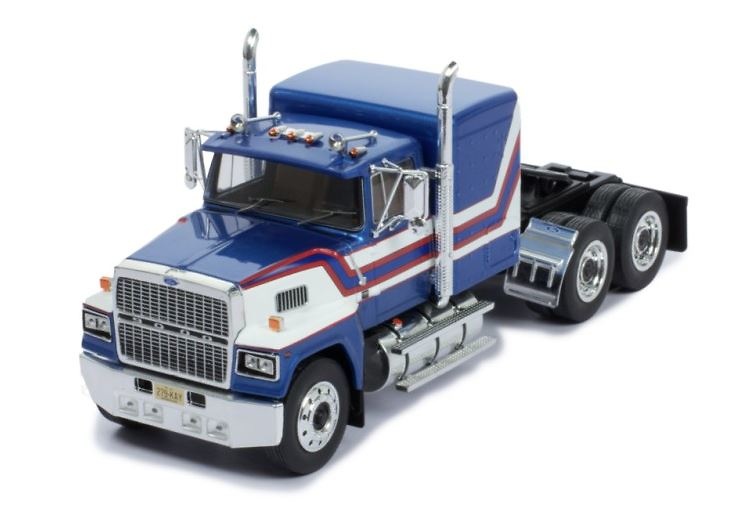 Ford LTL 9000 1978 metallic blau und weiß - Ixo Models 1/43 