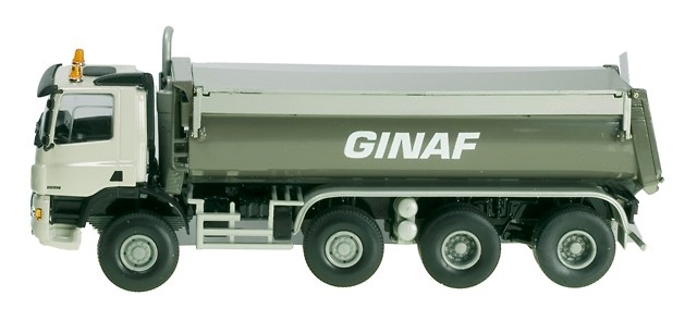 GINAF 8x4 Kipper Liontoys 1/50 