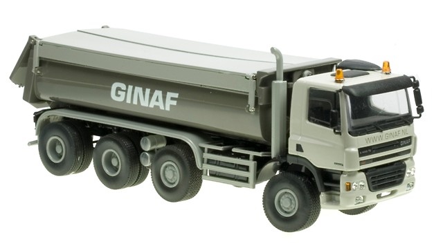 GINAF 8x4 Kipper Liontoys 1/50 