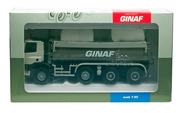 GINAF 8x4 Kipper Liontoys 1/50 