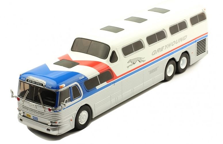 Gmc Scenicruiser - Greyhound Ixo Models Bus021 Masstab 1/43 