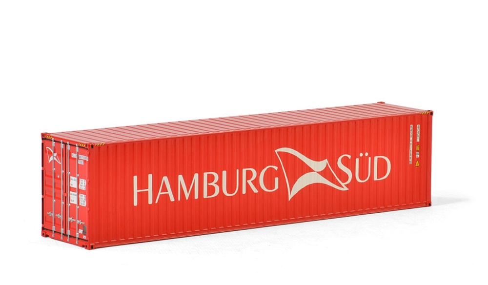 Hochseecontainer 40Fuss Hamburg Sued Wsi Models 04-2034 Masstab 1/50 