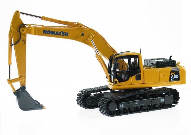 Komatsu PC 350 LC-8 Bagger, First Gear 3225 Masstab 1/50 