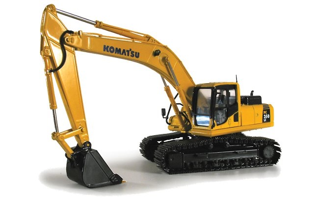 Komatsu PC 350 LC-8 Bagger, First Gear 3225 Masstab 1/50 