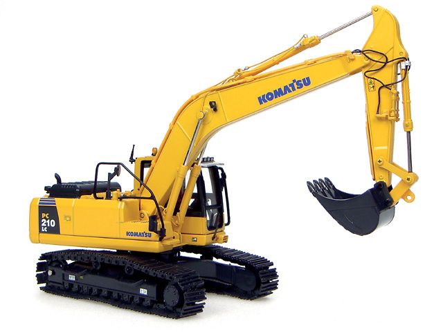 Komatsu PC210 Bagger, Universal Hobbies 1/50 8003 