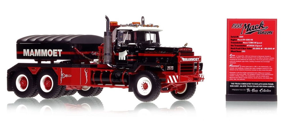 Mack RD800 Mammoet 410311 im Maßstab 1:50 