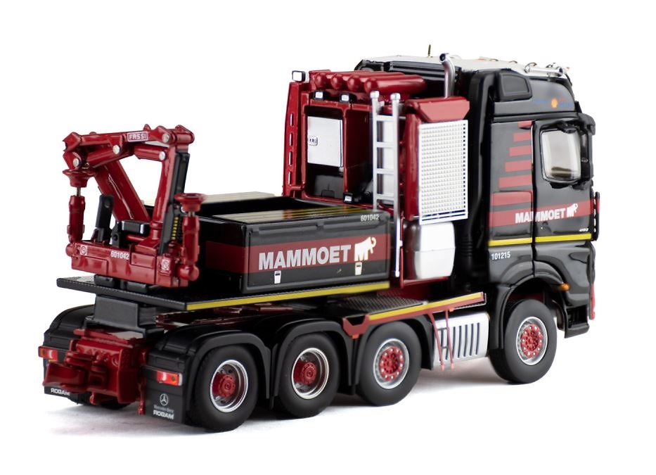 Mercedes-Benz Arocs + Fassi F32A Mammoet Imc Models 410277 Masstab 1/50 