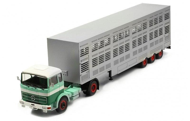 Mercedes Lps 1632 Viehtransporter Ixo Models 1/43 