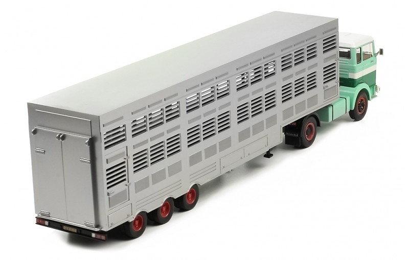 Mercedes Lps 1632 Viehtransporter Ixo Models Masstab 1/43 