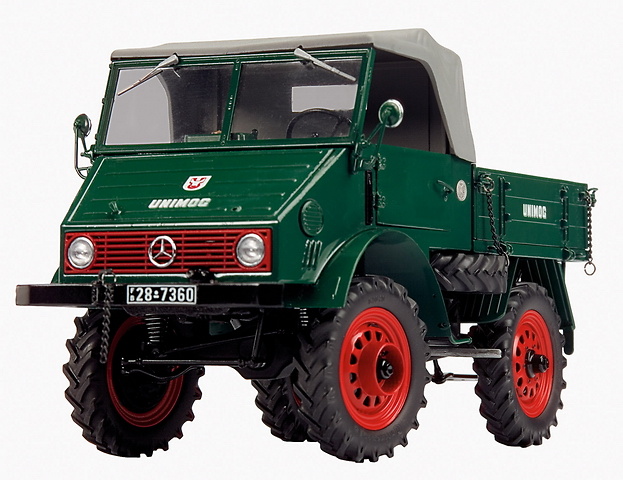 Mercedes Unimog 401 Schuco 00135 Maßstab 1/18 