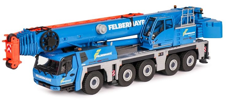 Miniaturkran Grove Gmk 5150XL Felbermayr Conrad Modelle 2125-04 Maßstab 1:50 