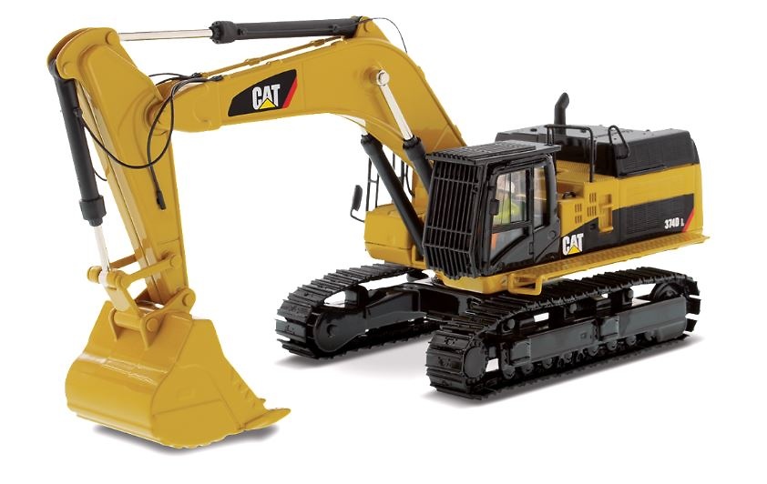 Bagger Caterpillar Cat 374 D L, Diecast Masters Masstab 1/50 