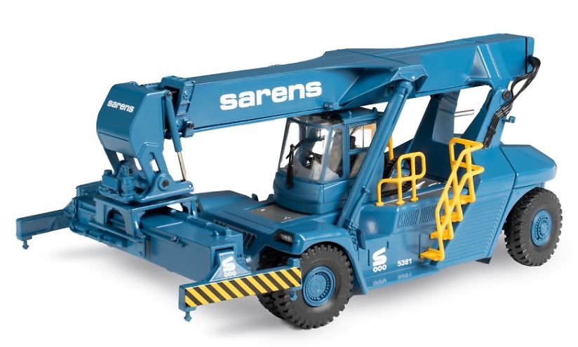 Modell Container-Reach-Stacker Sarens Imc Models 20-1086 Maßstab 1:50 