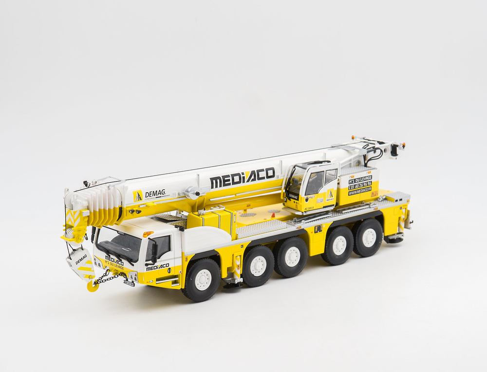 Modell Kran Demag- Ac-220 Mediaco Imc Models 33-0118 Masstab 1/50 