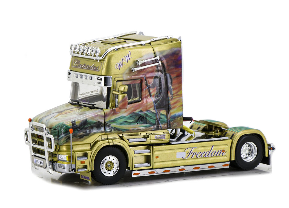 Modell Lkw Scania Torpedo Topline 4x2 Cañadas Wsi Models 01-4318 Maßstab 1:50 