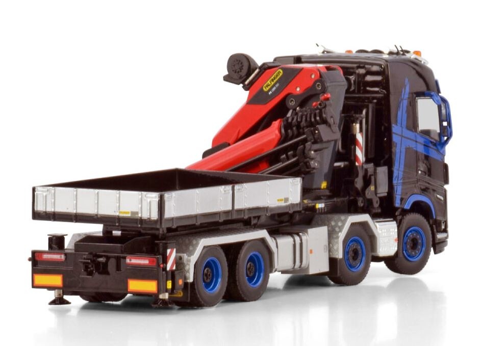 Modell Volvo Fh5 Globetrotter + Ladekran Palfinger Pk 1350 Tec + Jib Wsi Models 04-2205 