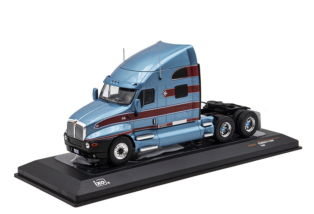 Modell lkw Kenworth T2000 blau/rot (1998) Ixo Models tr180 Maßstab 1:43 