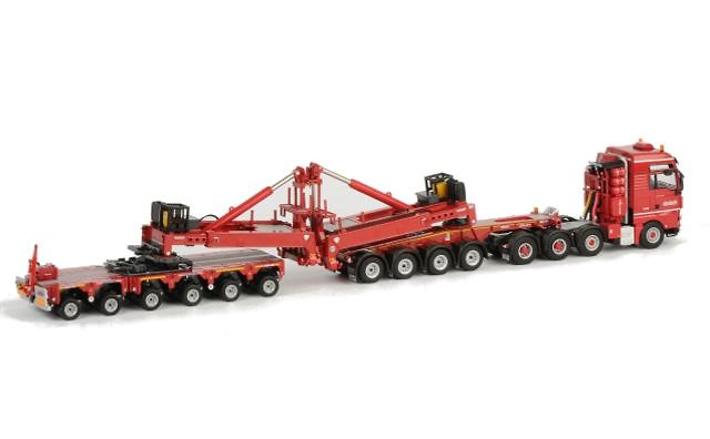 Nooteboom MWT 4-axle jpd 4 + 6-axle scheuerle modular, WSI Collectibles 1/50 