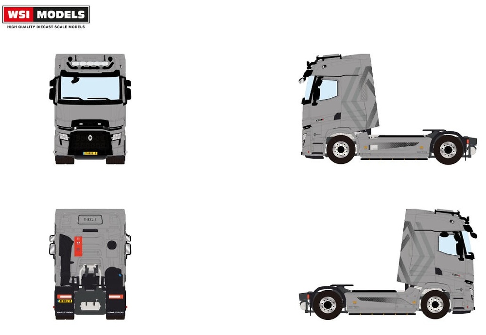 Renault Trucks T High Evo Wsi Models 2212 Masstab 1/50 