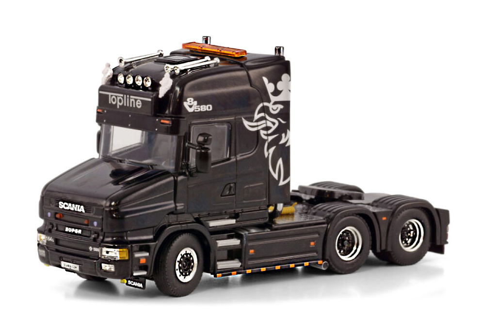 Modell Scania Serie 4 Torpedo Topline Wsi Models 2195 Masstab 1/50 