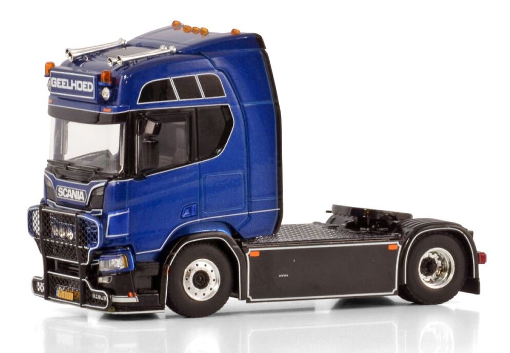 Scania R Highline CS20H 4x2 Geelhoed Wsi Models 01-4419 im Maßstab 1:50 