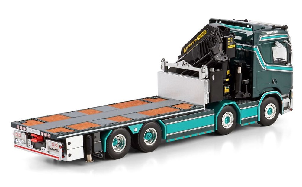 Scania R cr20n 8x2 + Palfinger PK92002SH + Jib Wsi Models 01-4474 Maßstab 1/50 