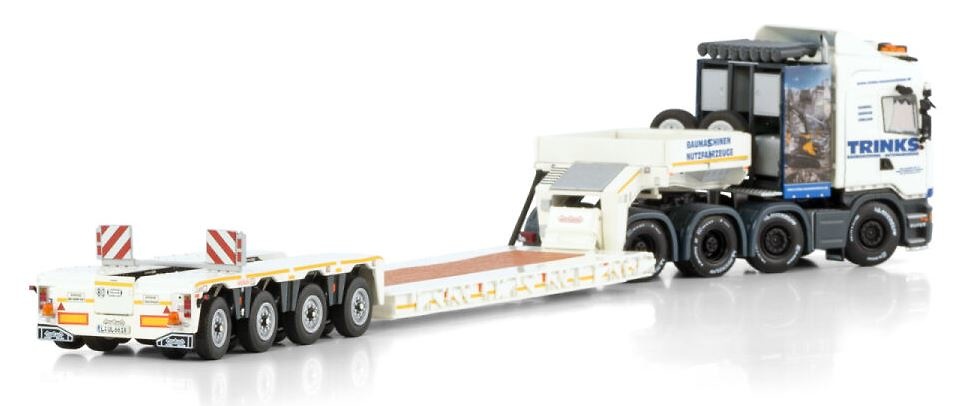 Scania R6 8x4 Streamline Highline Euro Tieflader Trinks Wsi Models 01-4192 Maßstab 1:50 