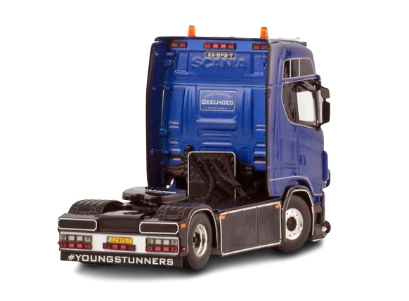 Scania S Highline CS20H 4x2 Geelhoed Wsi Models 01-4418 im Maßstab 1:50 