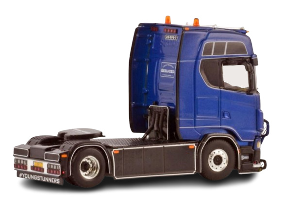 Scania S Highline CS20H 4x2 Geelhoed Wsi Models 01-4418 im Maßstab 1:50 