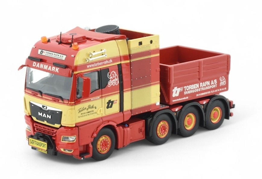 Schwerlastzugmaschine Man Tgx Gx 8x4 Torben Rafn Tekno 85524 Maßstab 1/50 