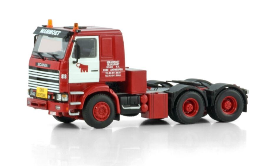 Set 2 Scania Zugmaschinen - Mammoet Wsi Models 410309 Maßstab 1/50 