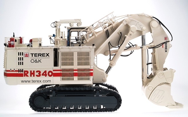 TEREX-O&K RH340 Bagger Bymo 1/50 