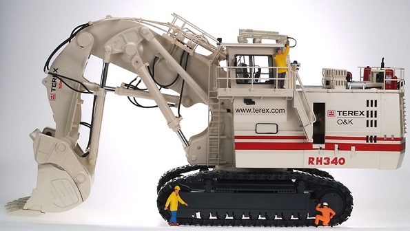 TEREX-O&K RH340 Bagger Bymo 1/50 