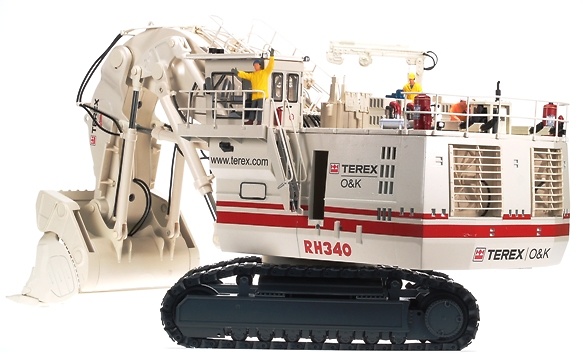 TEREX-O&K RH340 Bagger Bymo 1/50 