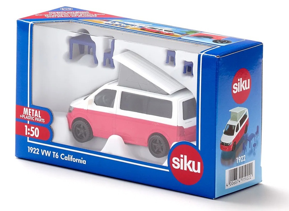 Volkswagen T6 California Camping-Bulli Siku 1922 im Maßstab 1:50 