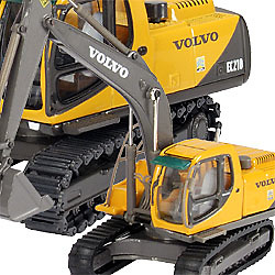 Volvo EC210 Bagger, Motorart 1/87 