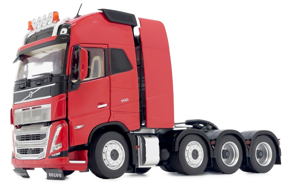 Volvo FH5 8x4 Red Marge Models 2322-03 im Maßstab 1:32 