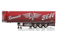 3-Achs-Kühlauflieger Romual Beau (Chereau) Wsi Models 01-4440 Maßstab 1:50