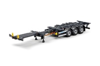 Flexitrailer 3-Achs-Container grau Tekno 63368-5 Maßstab 1:50