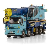 Kran Liebherr Ltf 1060-4.1 auf Volvo Fmx Sleeper Cab Jinert Wsi Models 51-2152 Maßstab 1/50