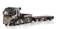 Mercdes-Benz Arocs MP5 Big Space + Anhänger + Palfinger Pk 165.002 tec 7 Wsi Models 4303